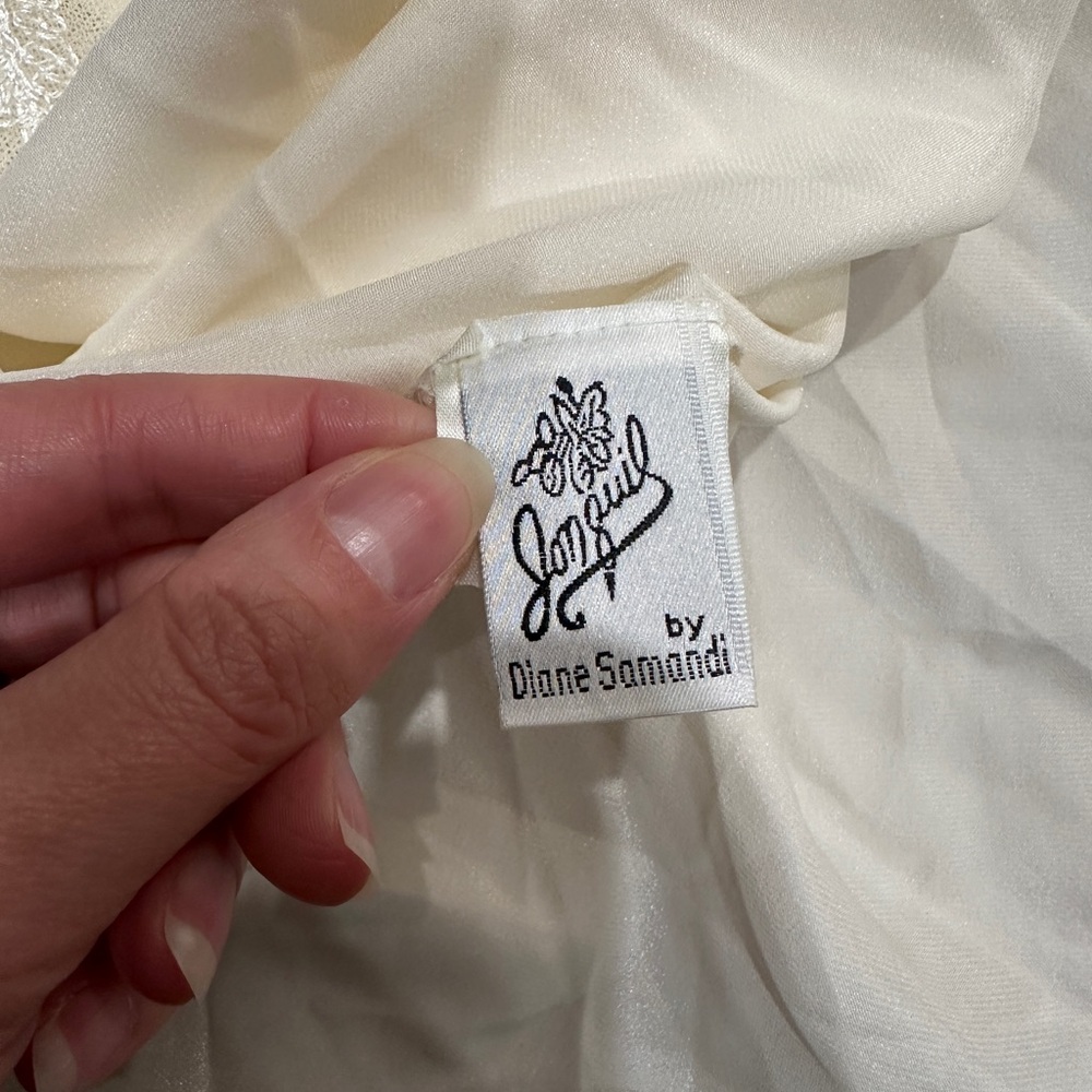 Vintage jonquil petite 80s 90s one of a kind! Elegant beige lace‎ lingerie - Picture 7 of 15